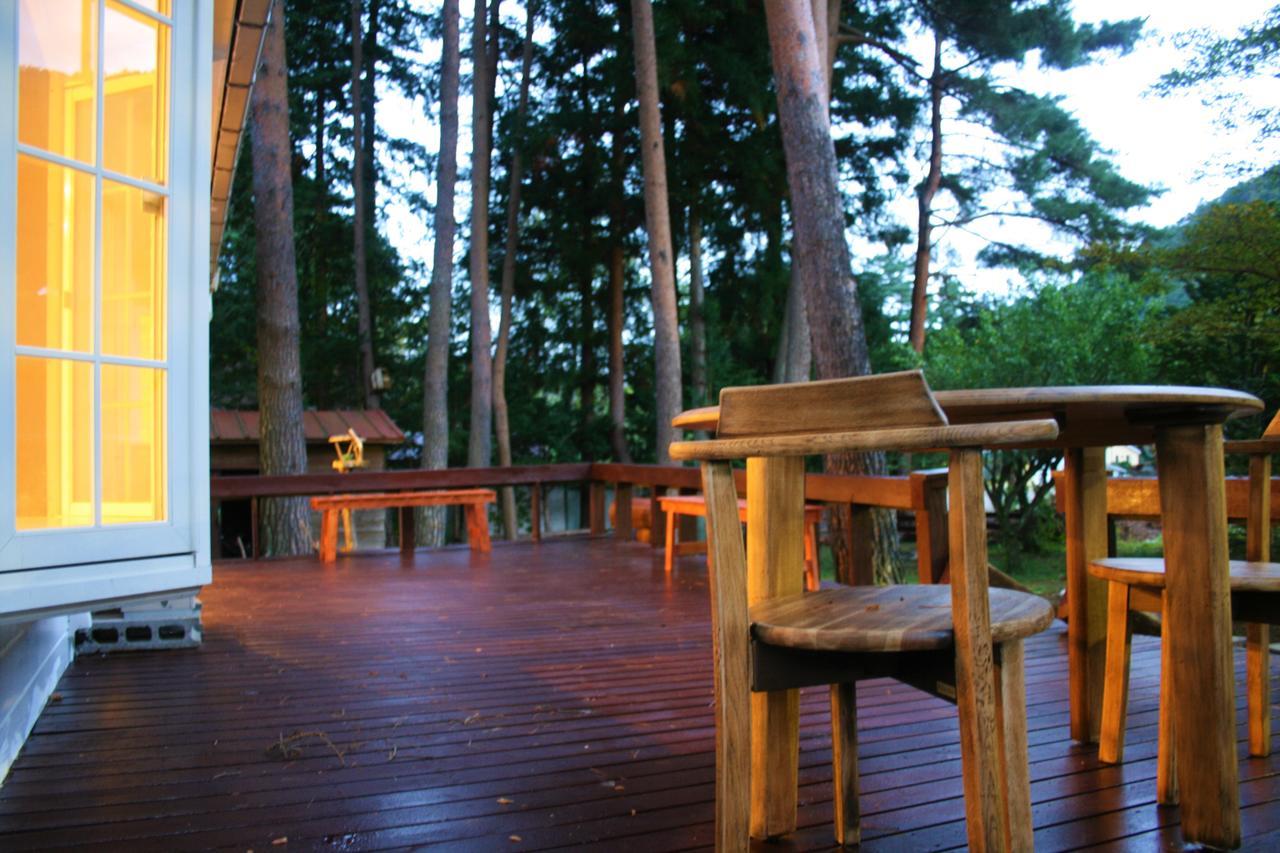 E-Joy Hostel Fujikawaguchiko Bagian luar foto