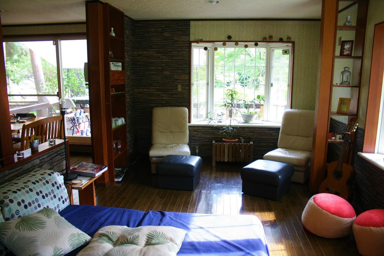 E-Joy Hostel Fujikawaguchiko Bagian luar foto