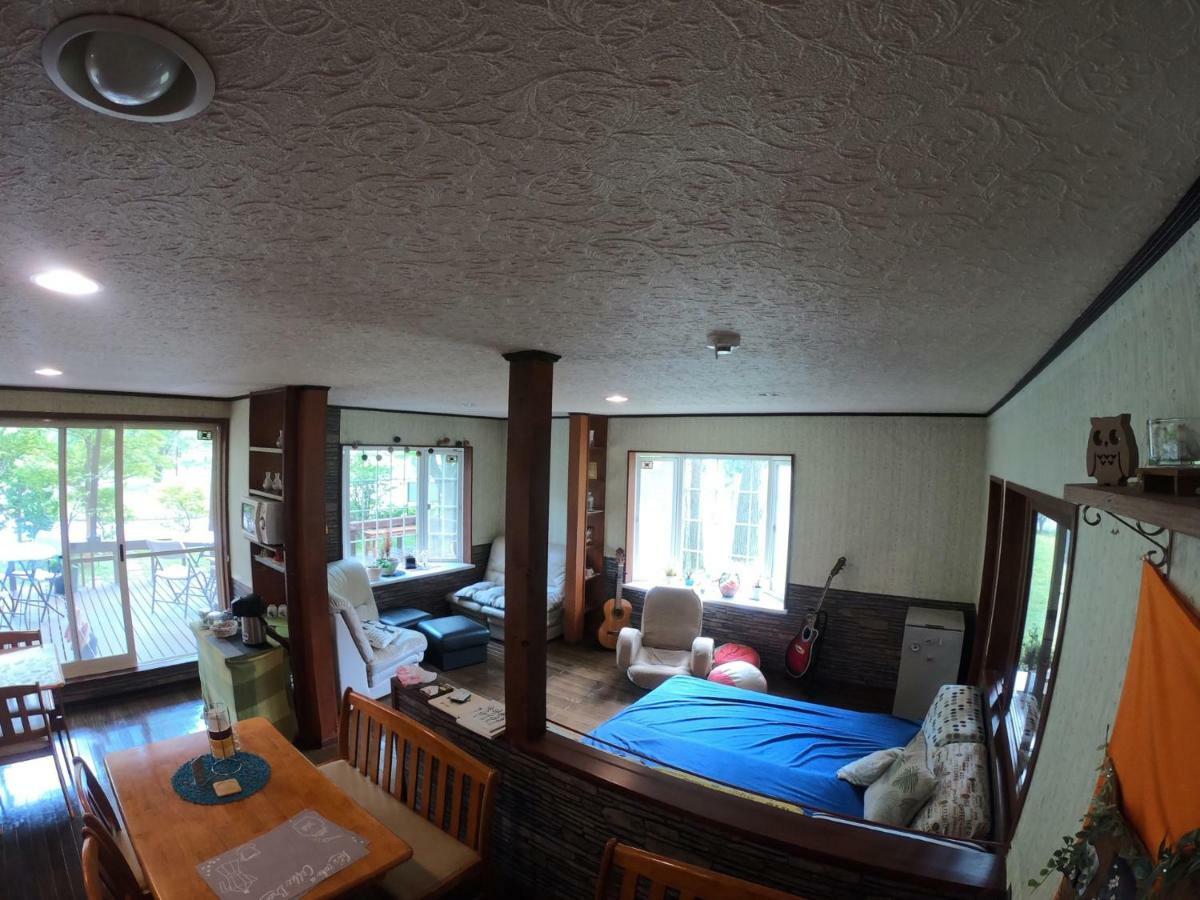 E-Joy Hostel Fujikawaguchiko Bagian luar foto