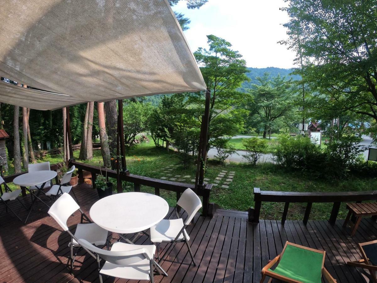 E-Joy Hostel Fujikawaguchiko Bagian luar foto